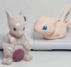 ミュウ　ミユツー　ポケモン　指人形　ソフビ　全国版　初代　レトロ　30周年　初期