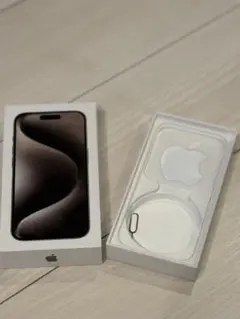 空き箱/Apple iPhone 15 Pro スペースブラック