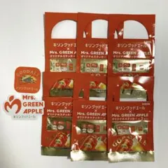 グッドエール Mrs. GREEN APPLE オリジナルステッカー 6枚＋1
