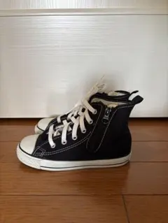 CONVERSE ハイカットスニーカー 黒　19.0㎝