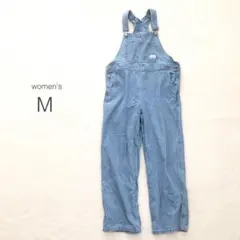オーバーオール デニム ゆったり【M】ボーイッシュ アウトドアウェア かわいい