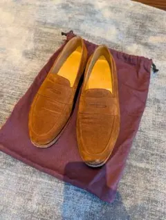 試着のみ、未使用】JOHN LOBB LOPEZ スエード ローファー - メルカリ