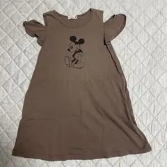 branshes ミッキーマウス　ワンピース　120cm