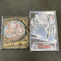 ONE PIECE バースデー缶バッジ /ジオラマフィギュア/アクスタ　ヤマト