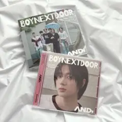 BOYNEXTDOOR AND 2種セット トレカ4枚付き 未再生