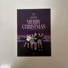 BLACKPINK Merry Christmas サイン入りカード