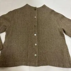 ノーカラージャケット秋冬