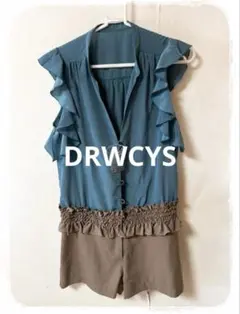 ☘️T18382☘️DRWCYS ノースリーブ オールインワン 1のサムネイル