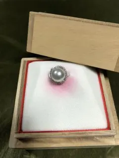 美品☆南洋パールダイヤリング☆