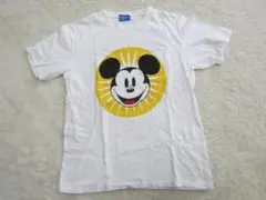 TDL ファンダフル・ディズニー ミッキー Tシャツ　白　M~L　ok2506C