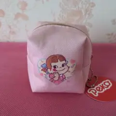 不二家 ペコちゃん ポーチ ピンク