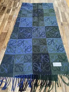 「LOEWE」 Cashmere✖Wool アナグラム マフラー 正規品