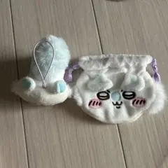 ちいかわ モモンガ ぬいぐるみマスコット 巾着セット