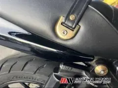 真鍮 シート ベルト 金具 左右2個セット タンデムベルト バックル Z1 