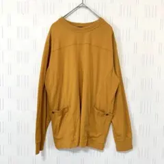 ワークマン　FieldCore 長袖カットソー　ユニセックス　マスタード　M美品