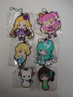 わんだふるぷりきゅあ！　カプセルラバーマスコット2　6点セット