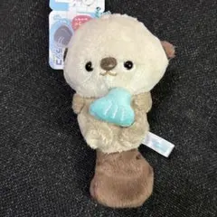 ぱたぱた　ラッコ ぬいぐるみマスコット