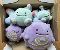 ぬいぐるみマスコットへんしん！メタモン 3点セット ドガース ミュウ