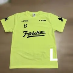 Luz e Sombra Futebolista Tシャツ 蛍光イエロー