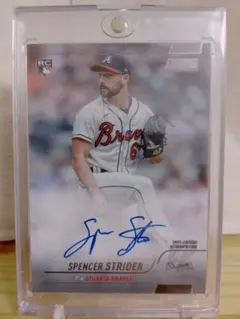50枚限定】topps tribute アドリーラッチマン選手直筆サインカード
