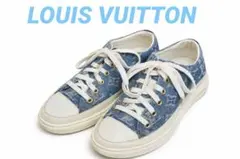 LOUIS VUITTON ルイヴィトン デニム スニーカー 35 1/2