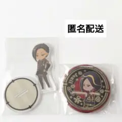 ツイステッドワンダーランド ツイステ ジャミル レリーフメタル缶バッジ アクスタ