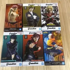 プライズフィギュア まとめ売り 6体セット（呪術廻戦、ヒロアカ）