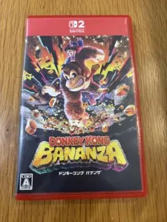 Nintendo Switch2ソフト　ドンキーコング　バナンザ