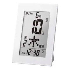 【新品】MAG 電波日めくりカレンダー ノイ ホワイト 置き掛け 兼用 ノア精密のサムネイル
