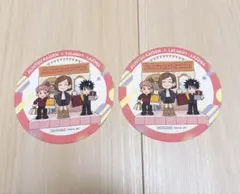 呪術廻戦 ららぽーと ラゾーナ コラボコースター 2枚セット