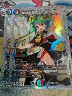 2枚 禁断竜王 Vol-Val-8 ボルバル8 ドラゴン娘 シークレット プロモ