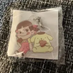 PEKO×サンリオキャラクターズアクリルチャーム　ポムポムプリン