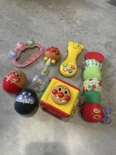 アンパンマン 知育玩具　お風呂玩具　マラカス