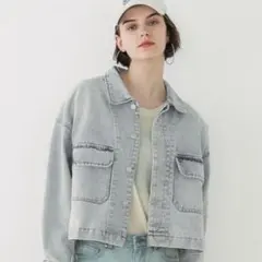 完売品 coca ビッグポケットデニムジャケット Mサイズ