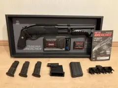 東京マルイ　M870タクティカル　ブリーチャーグリップ＋ガスタンク付　中古 東京マルイ M870タクティカル ブリーチャーグリップ＋ガスタンク