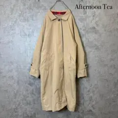 Afternoon Tea キルティングライナー付 ステンカラーコート R722