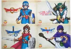 ドラゴンクエスト　クリアファイル 4点