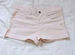 【古着】レディース パステルカラー ショートパンツ ピンク