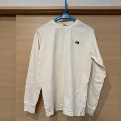 THE NORTH FACE 長袖Tシャツ M アイボリー