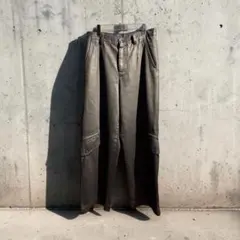 Dries van noten コーティングワイドカーゴパンツのサムネイル