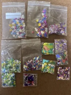 ハンドメイド パーツ スパンコール 手芸　キラキラ