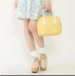 NICE CLAUP 厚底レースアップシューズ