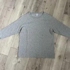【USA製】チャンピオン T1011 七分袖 ラグラン Tシャツ グレー M