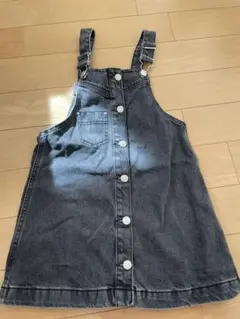 ZARAデニム サロペット ジャンパースカート