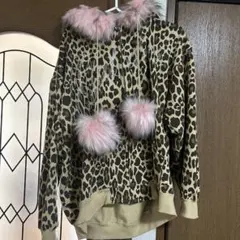 GYDA GALFY ヒョウ柄パーカー 新品未使用 - メルカリ