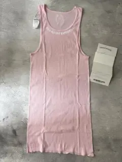 正規品 CHROME HEARTS ピンク タンクトップ(レアアイテム) CHROME HEARTS クロム・ハーツ ×DEADLY DOLL RIB TANKTOP PINK タンク