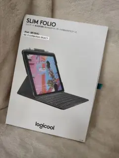 （あ）未使用logicool SLIM FOLIO iPad第7世代キーボード