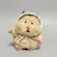 はむにぎり ぬい服 ぬいぐるみ 着ぐるみ 被り物 ひつじボンネット 白20