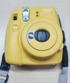 instax mini 8 イエロー 本体(チェキ付き)