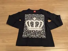 ベビードール　ロンＴ　キッズ　130　子供服　長袖　黒